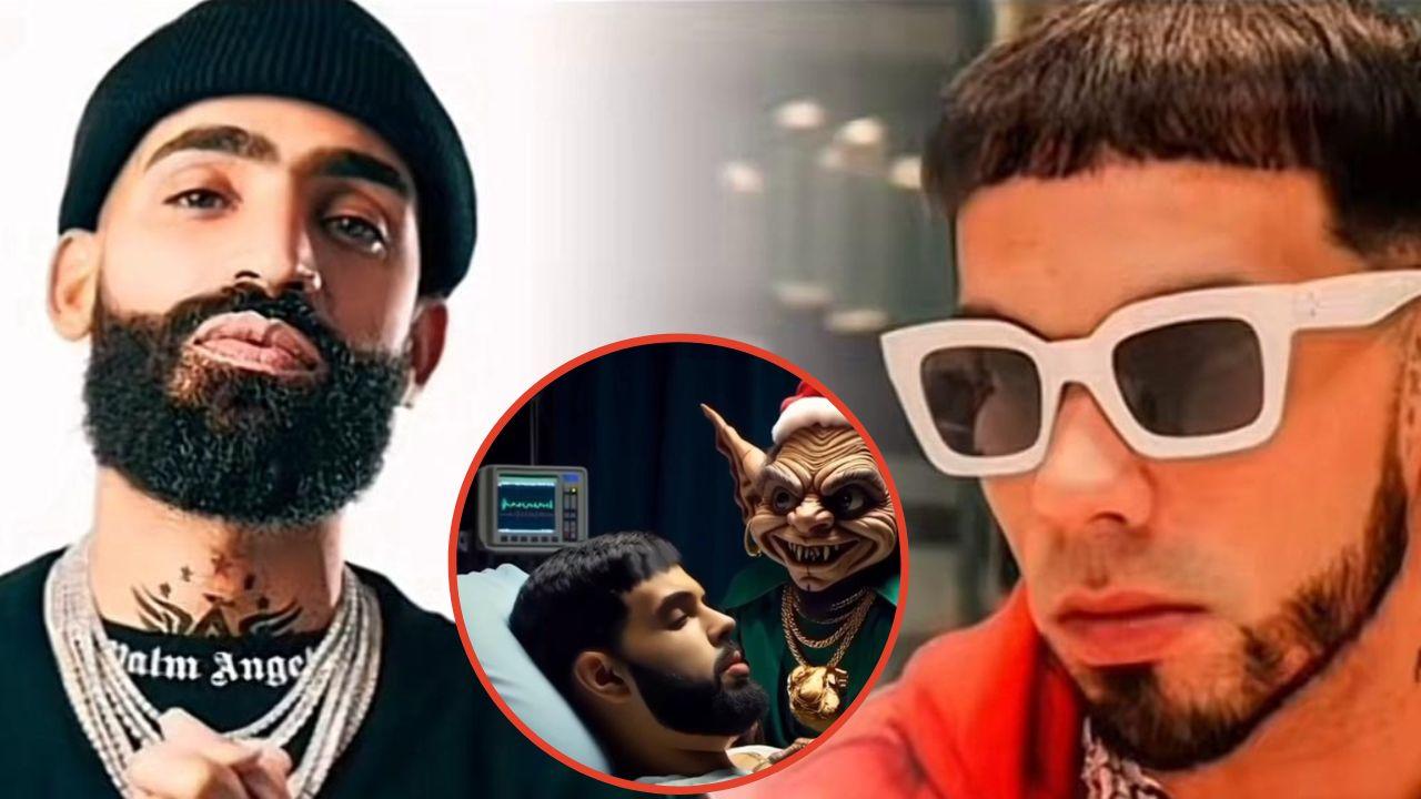 Imagen Principal de Nota: 'Emmanuelita': Arcángel destroza a Anuel AA con su tiradera 'Feliz Navidad 8'
