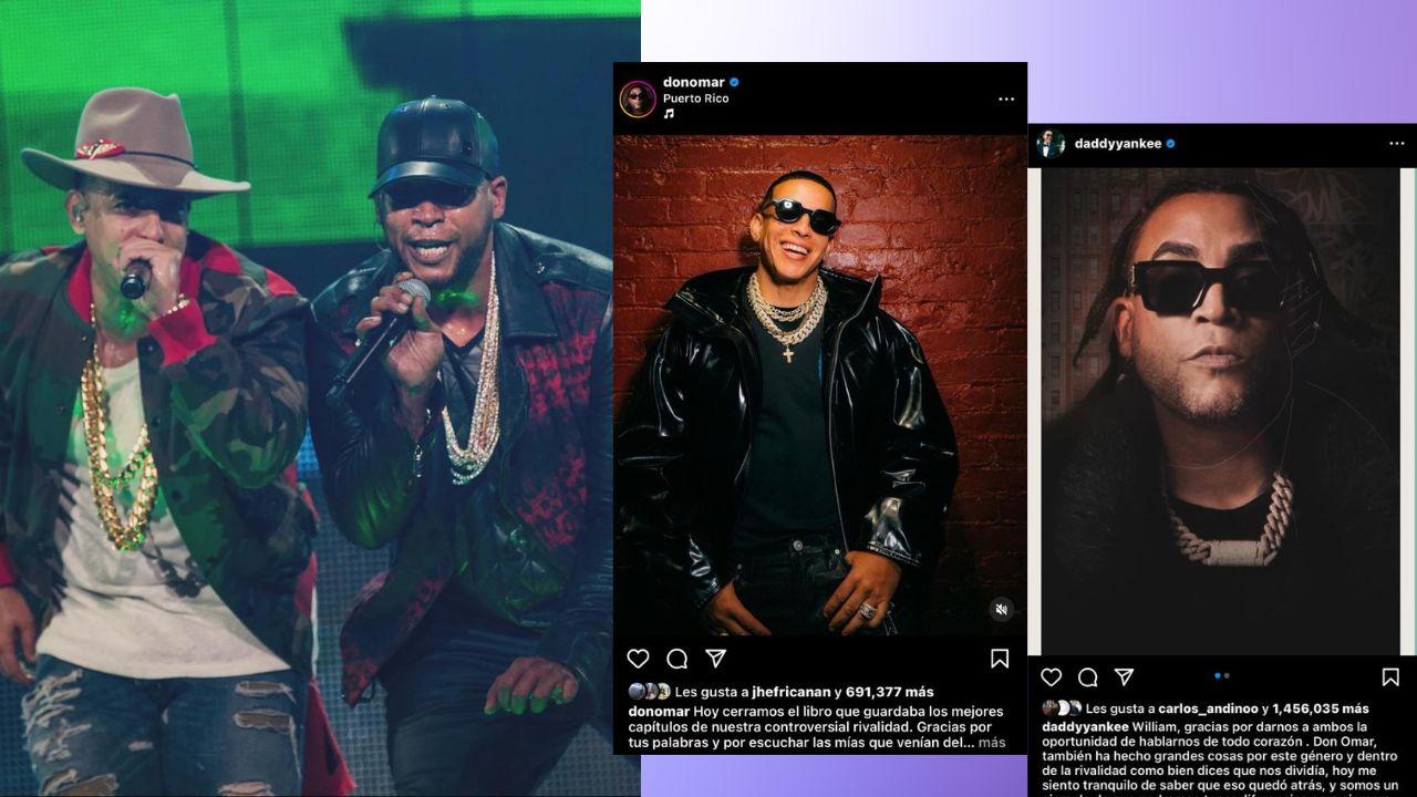 Imagen Principal de Nota: Daddy Yankee y Don Omar dejan atrás su rivalidad