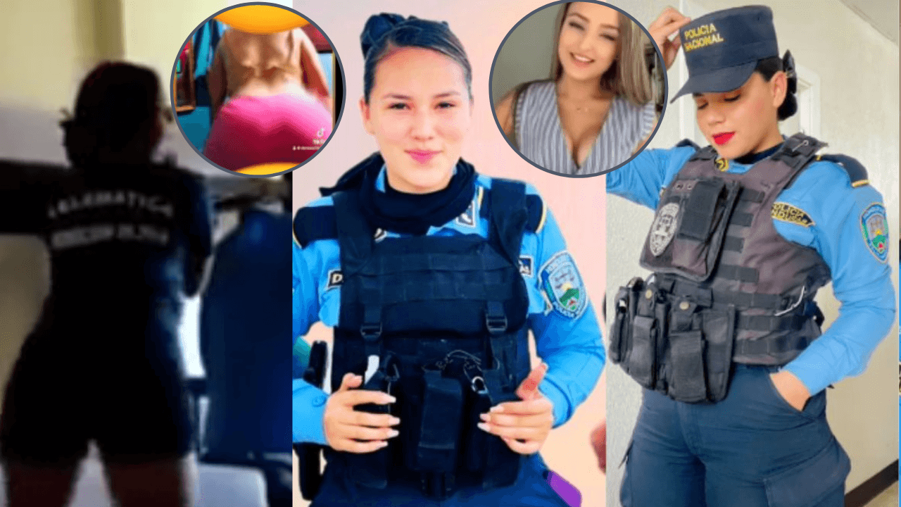 Imagen Principal de Nota: Policías hondureñas resaltan con bailes candentes que se viralizaron este 2023