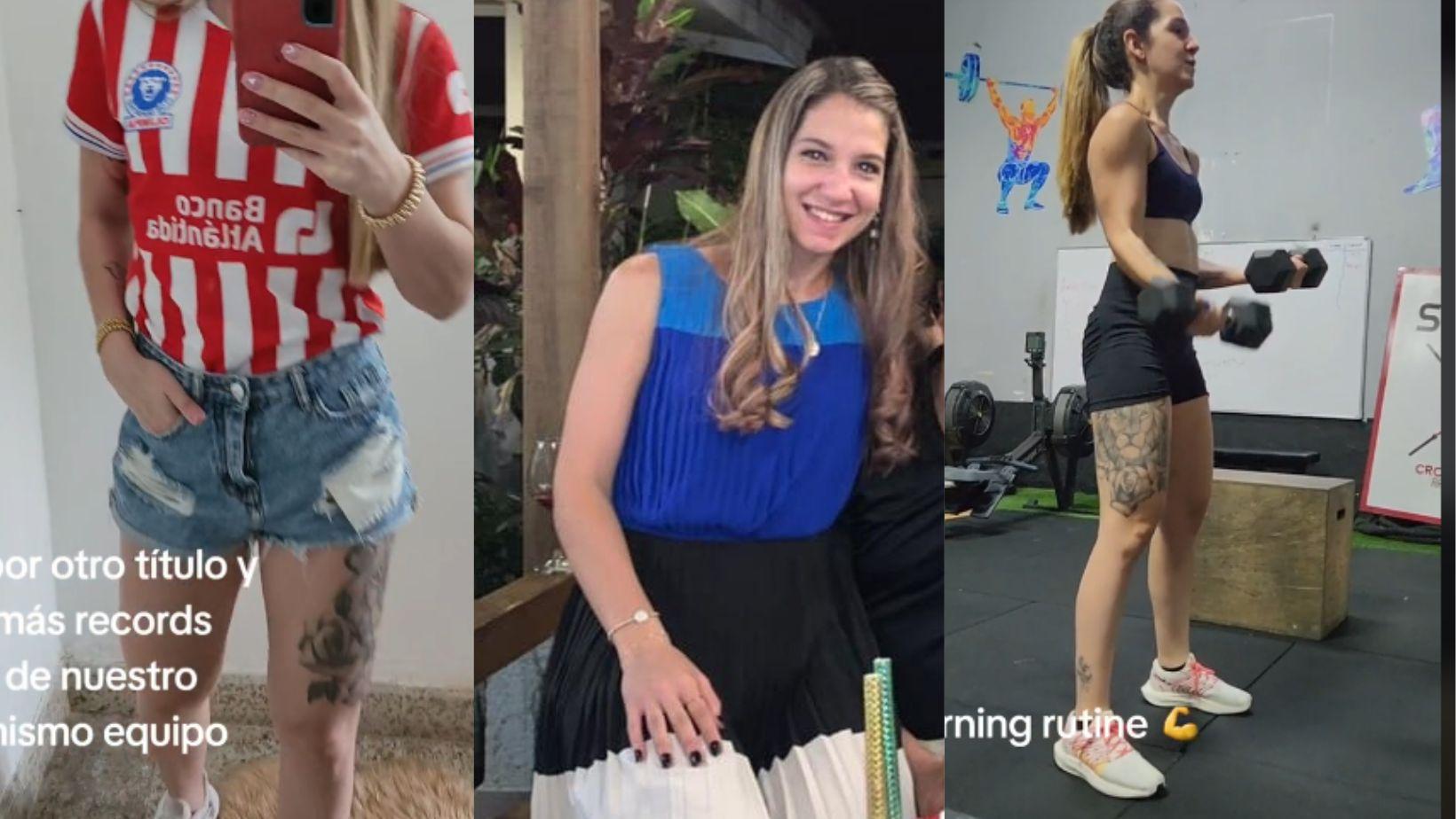 Imagen Principal de Nota: Bella hondureña eterniza el triunfo del Olimpia con un atractivo tatuaje