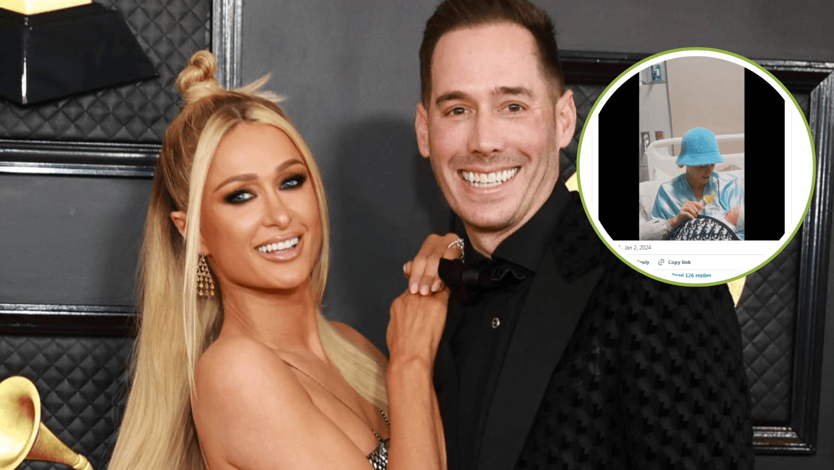 Imagen Principal de Nota: Critican a Paris Hilton por compartir video desde el hospital, simulando haber dado a luz a su segundo hijo
