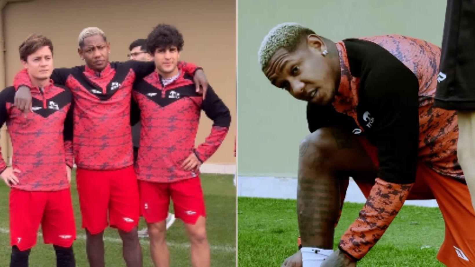 Imagen Principal de Nota: Romell Quioto inicia su aventura en el Tractor de Irán y muestra su  primer entrenamiento