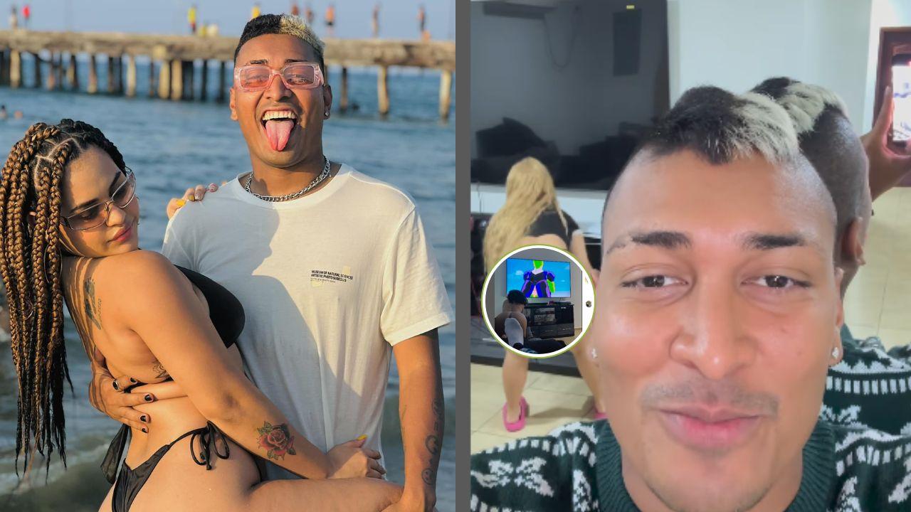 Imagen de ‘¿Cuándo el OF?’: ‘Supremo’ enfrenta críticas por exponer a su novia semidesnuda en redes
