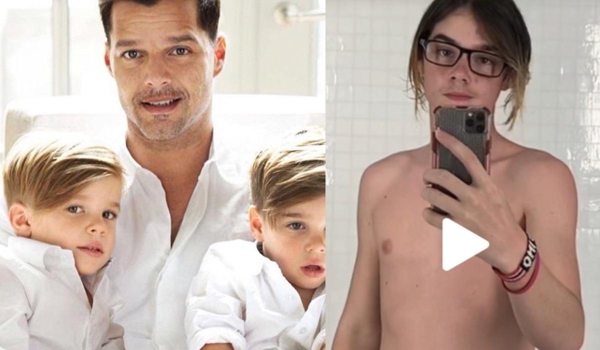 Imagen Principal de Nota: 'Toda una mujer': Hijo de Ricky Martin recibe críticas por su apariencia y personalidad