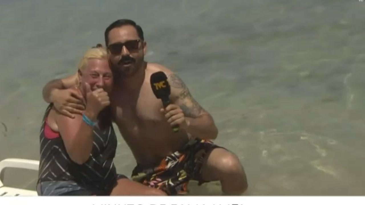 Imagen Principal de Nota: Presentador de Las Mañanas del 5 sorprende a los turistas con su ‘inglés fluido’