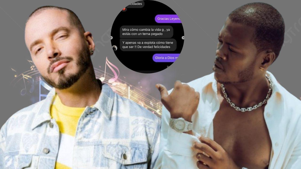Imagen Principal de Nota: ¿Se avecina una colaboración? J Balvin le deja un mensaje al artista hondureño Key Key