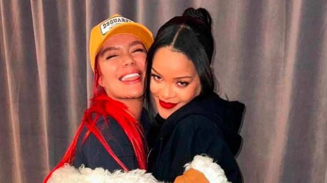 Imagen Principal de Nota: Rihanna enciende las redes con radical cambio de look: ¿Homenaje a Karol G o MET Gala?