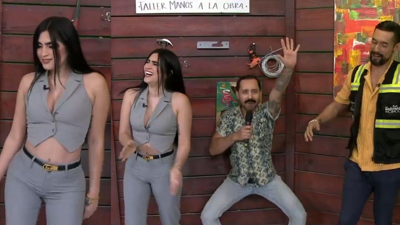Imagen Principal de Nota: ‘Chepe’ y David Fortín ponen a bailar a Roxanna Somoza al ritmo del Wiki Wiki