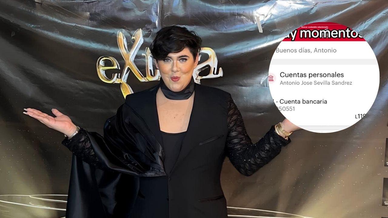Imagen Principal de Nota: Sandrez se une al trend 'Tranquilo César' y genera polémica al mostrar su cuenta bancaria en TikTok