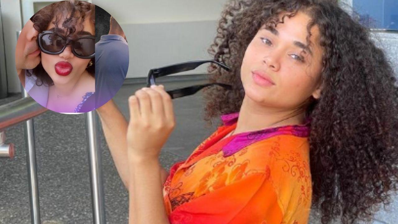 Imagen de Cesia Sáenz comparte romántica foto con misterioso joven