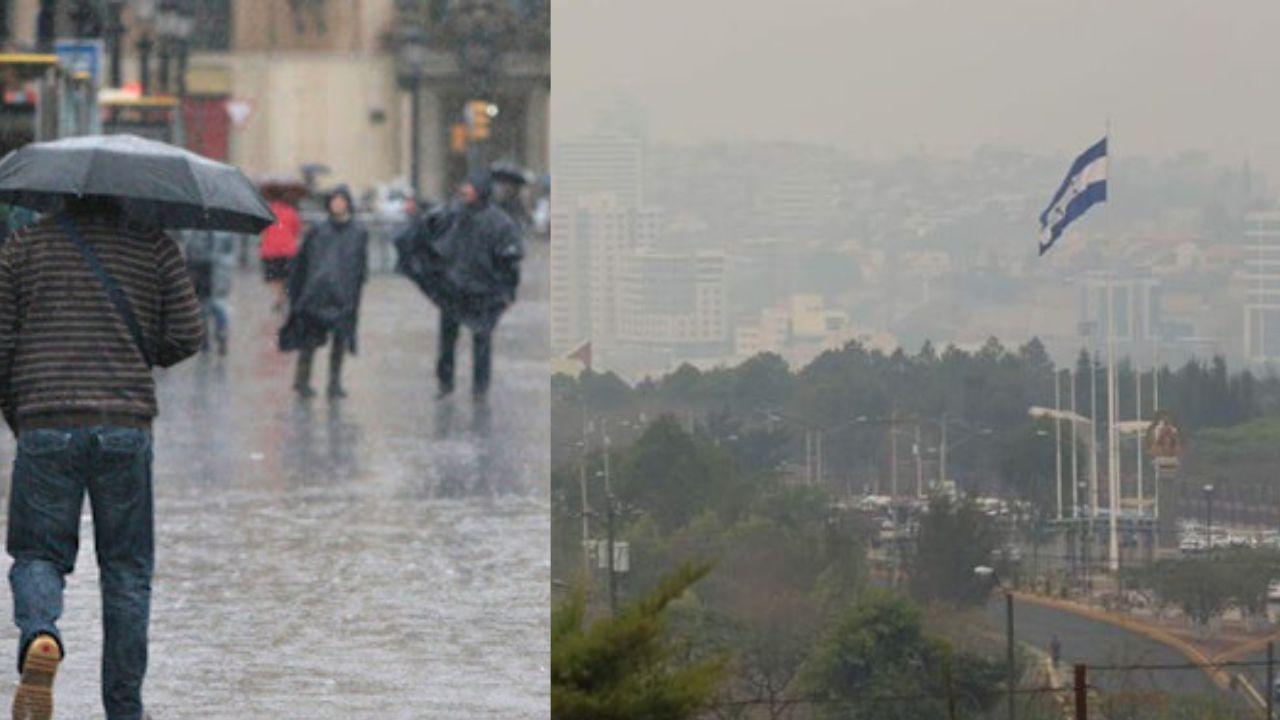 Imagen Principal de Nota: Copeco anuncia lluvias y alerta a hondureños por densa capa de humo sobre la capital