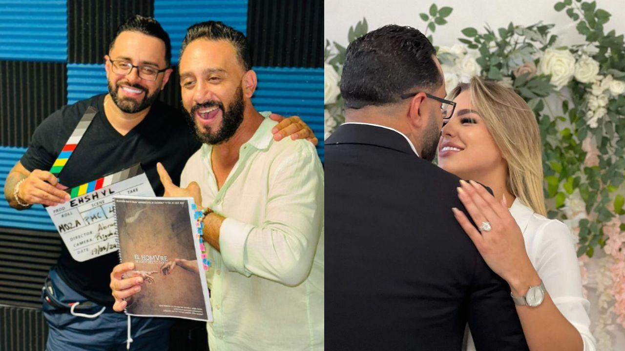 Imagen Principal de Nota: El actor hondureño Alan Mancía se casó en Estados Unidos con hermosa cubana