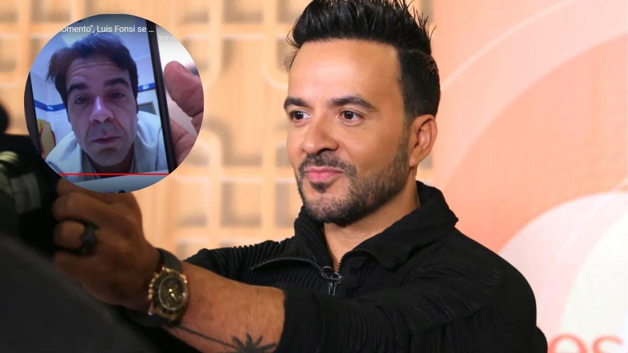 Imagen de Luis Fonsi revela una impactante reacción alérgica que lo dejó con el rostro ‘desfigurado’