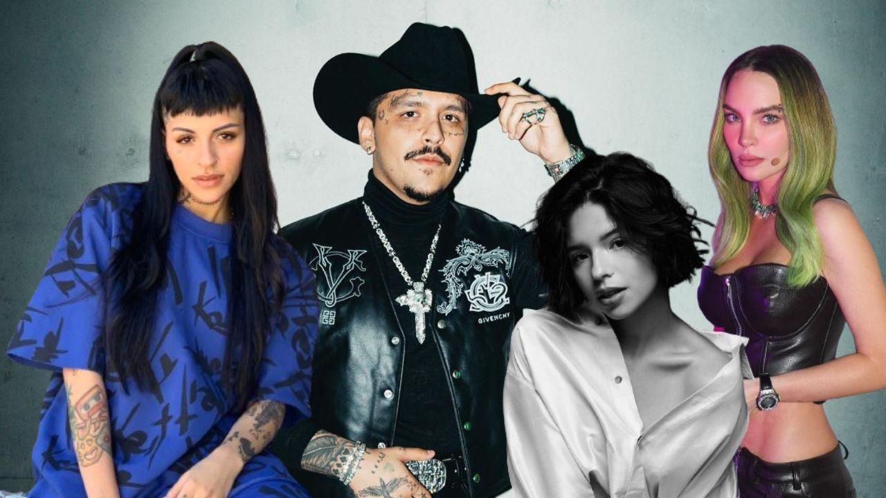 Imagen Principal de Nota: Canciones de Nodal inspiradas por Belinda, Cazzu y Ángela Aguilar