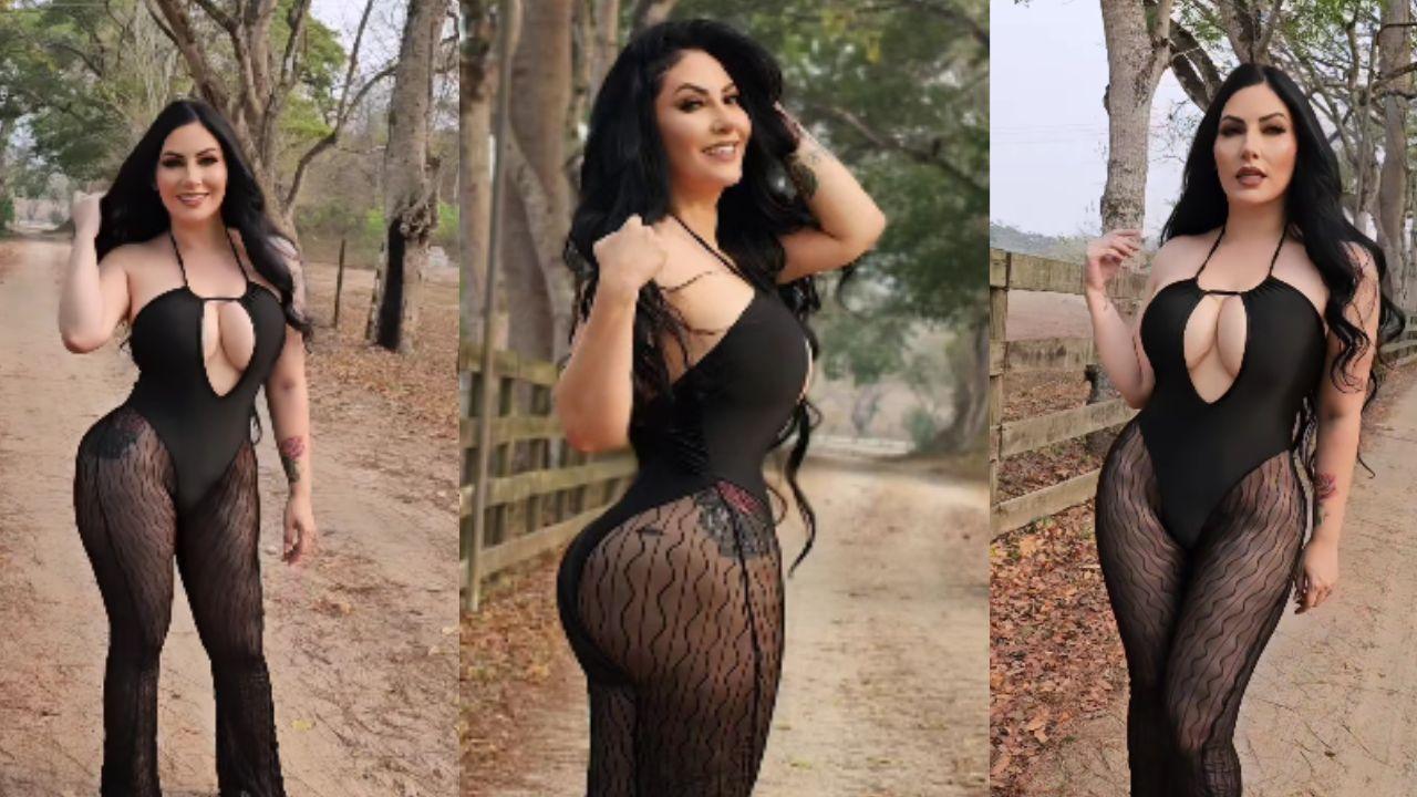 Imagen de Ariana Herchi enamora con transparencias a sus 37 años