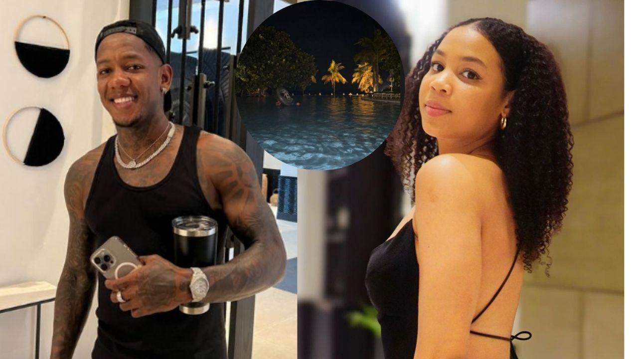 Imagen Principal de Nota: Romell Quioto enciende las redes con romántico mensaje a su novia, mientras disfrutan de Roatán