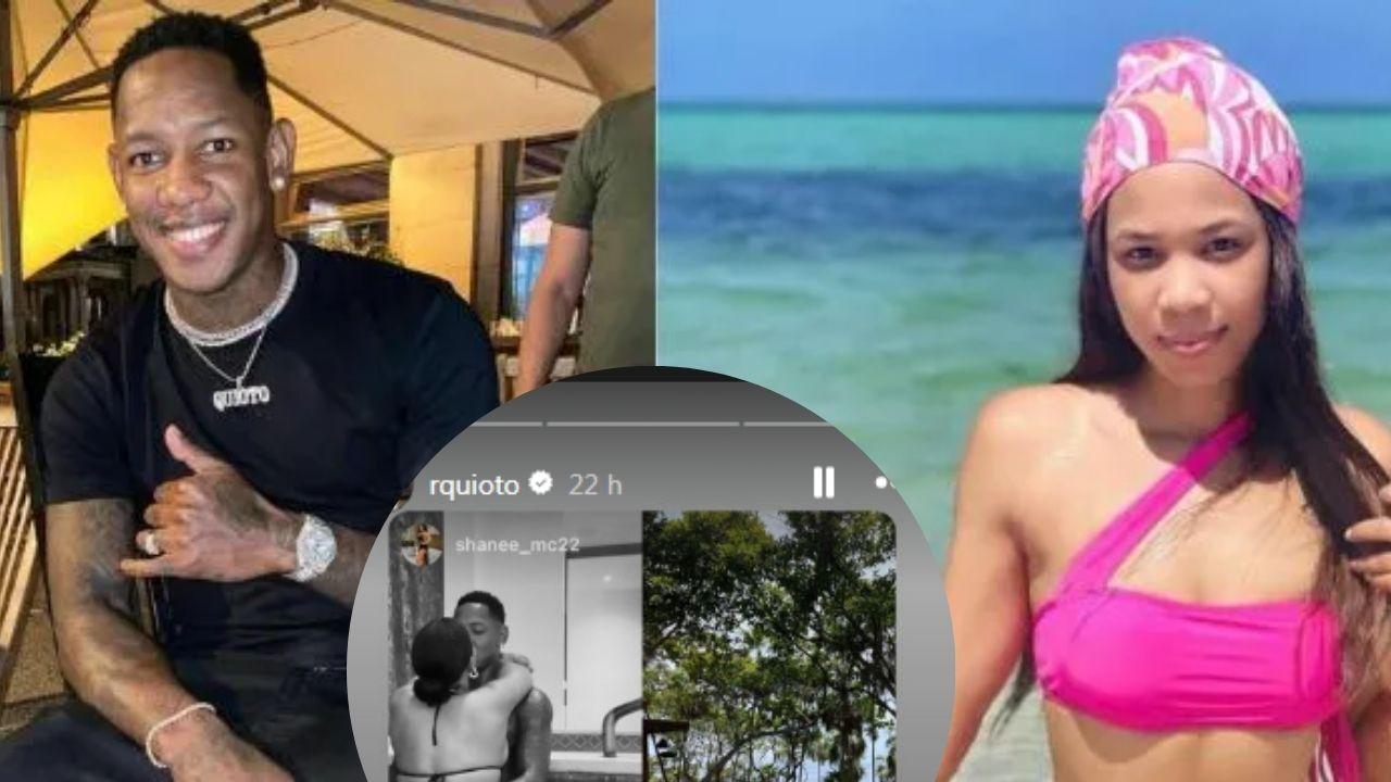 Imagen Principal de Nota: Romell Quioto y las tiernas fotos junto a su novia desde Roatán