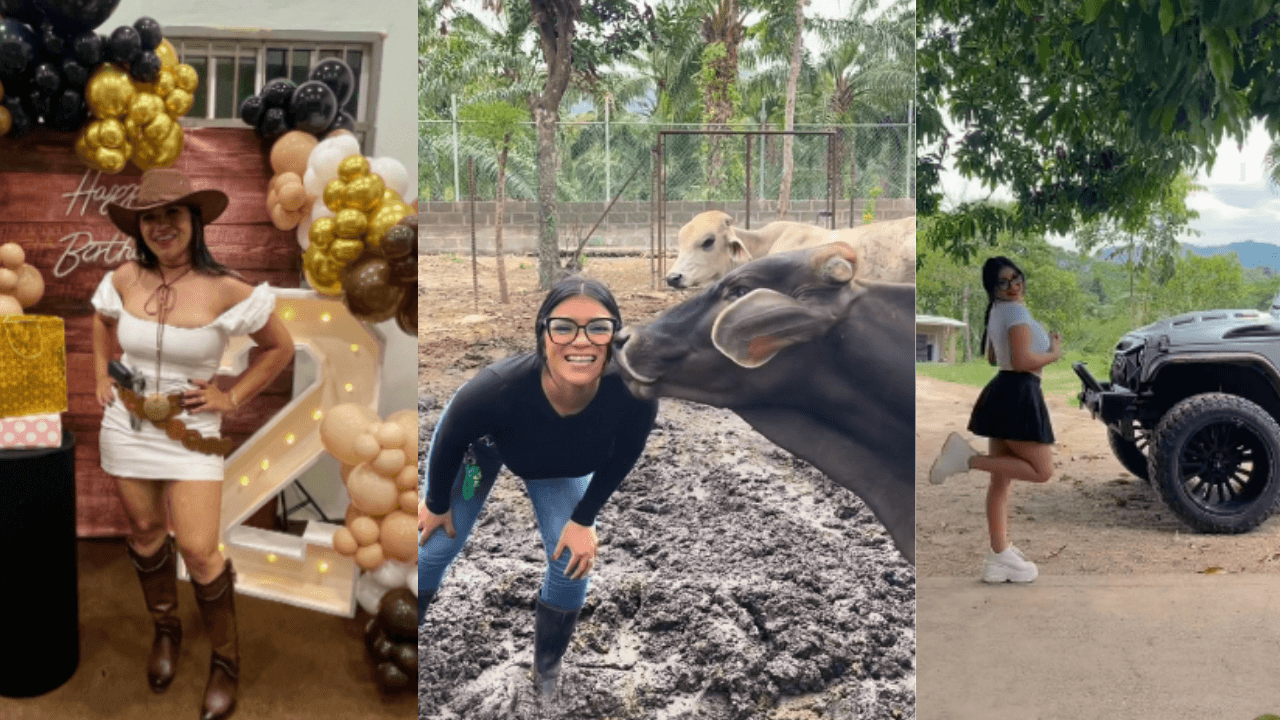 Imagen de Daniela Hércules: La  hondureña que conquista TikTok desde el campo