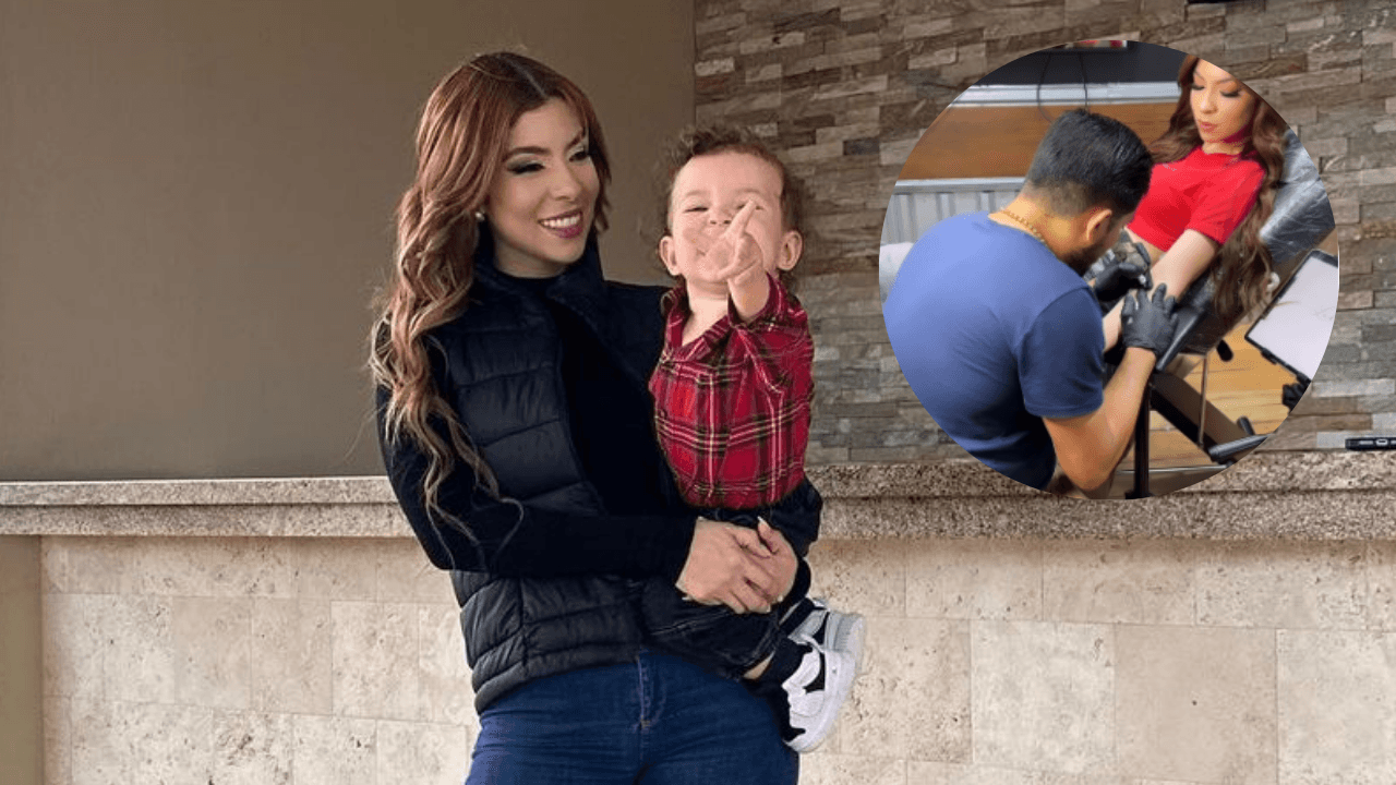Imagen Principal de Nota: Laura Meza sorprende con tierno tatuaje inspirado en su hijo Luka