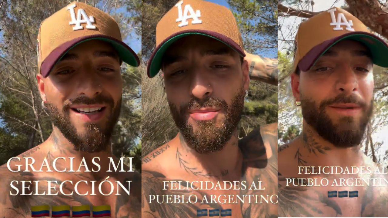 Imagen Principal de Nota: Maluma desmiente pelea con aficionados argentinos: 'No crean cualquier m*****'