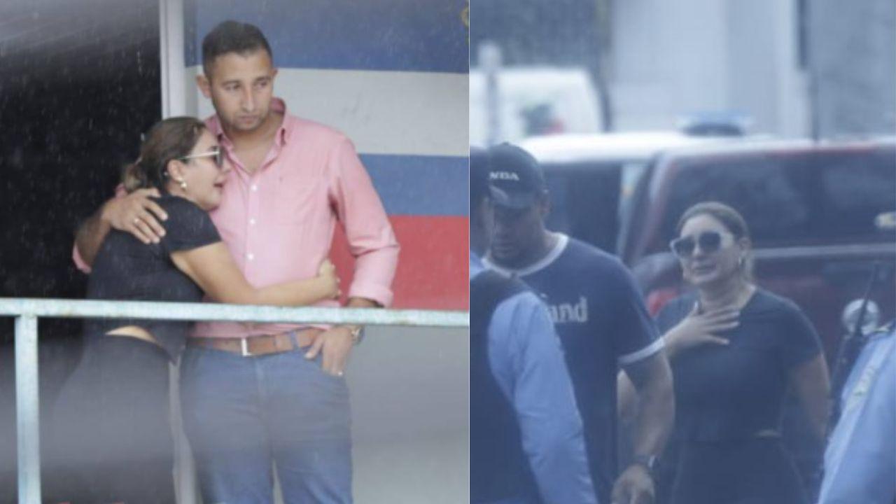 Imagen Principal de Nota: Desgarradoras imágenes de Rina Leal al conocer la muerte de su hermano en un carwash