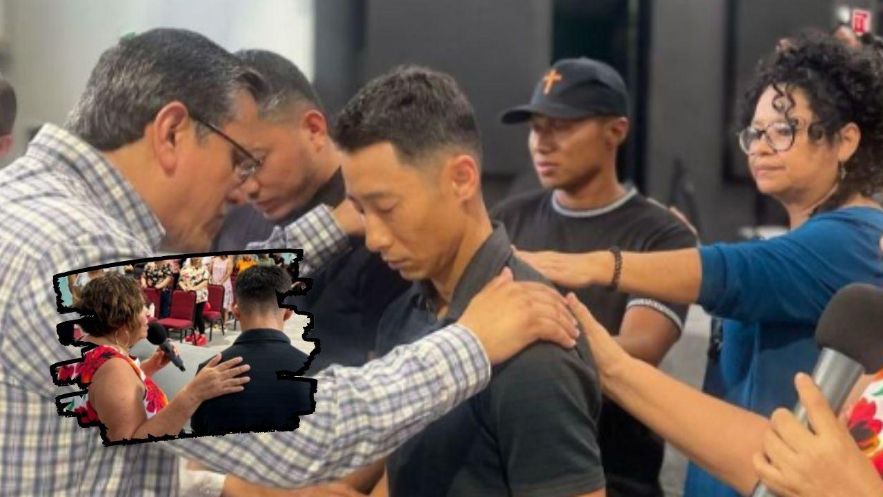 Imagen Principal de Nota: Shin Fujiyama pide la bendición de Dios antes de comenzar su reto de 3,000 kilómetros