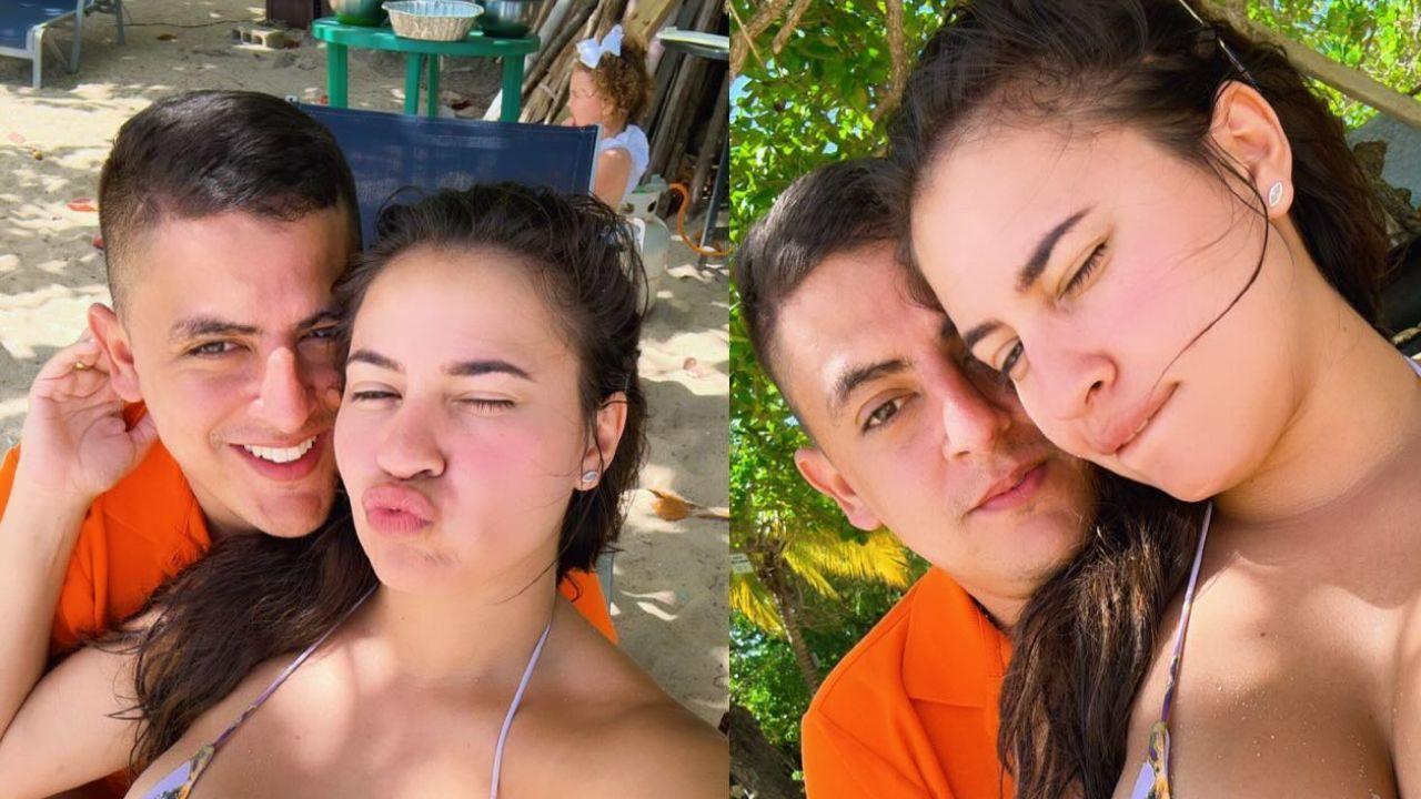 Imagen Principal de Nota: Alejandra Rubio  y su novio disfrutan un romántico fin de semana en Roatán