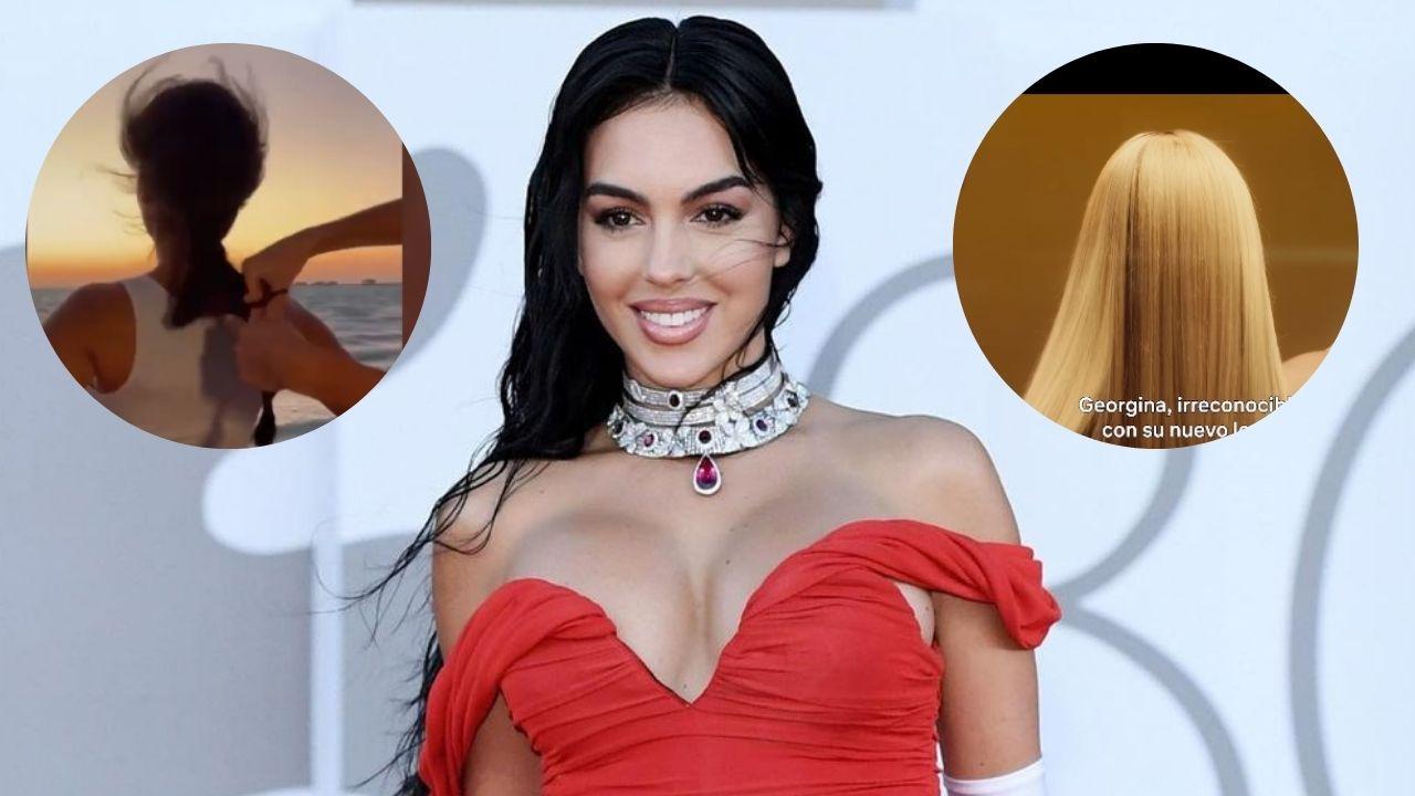 Imagen Principal de Nota: Georgina Rodríguez sorprende con un radical cambio de look en un polémico video en redes