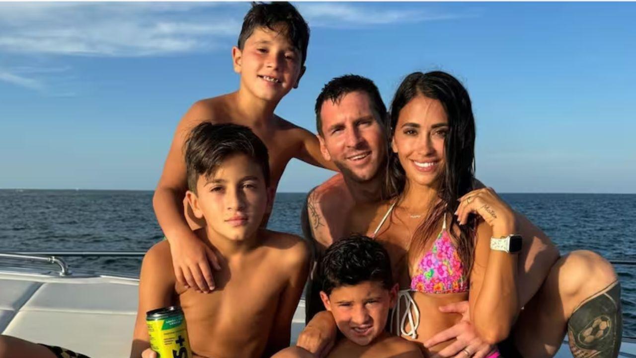 Imagen de Messi y Antonela presumen tonificados cuerpos durante vacaciones familiares