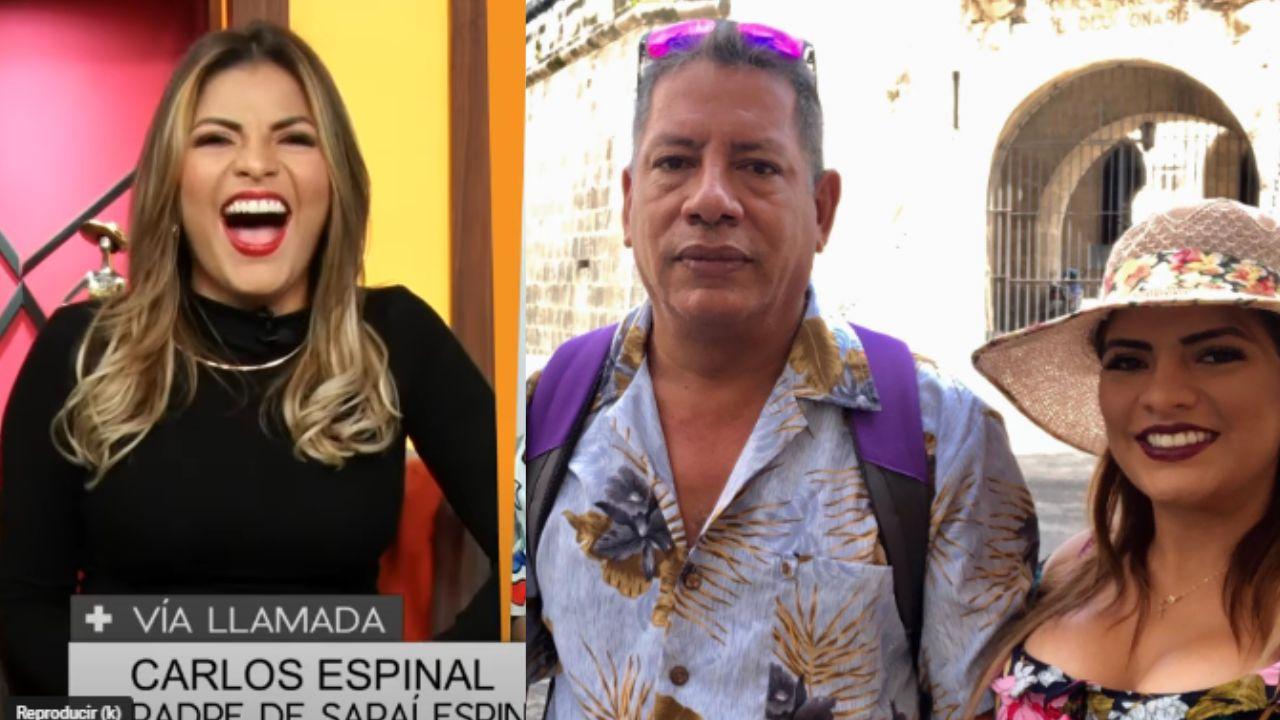 Imagen Principal de Nota: Carlos Javier, papá de Saraí Espinal, revela su experiencia con fotos privadas en relaciones a distancia