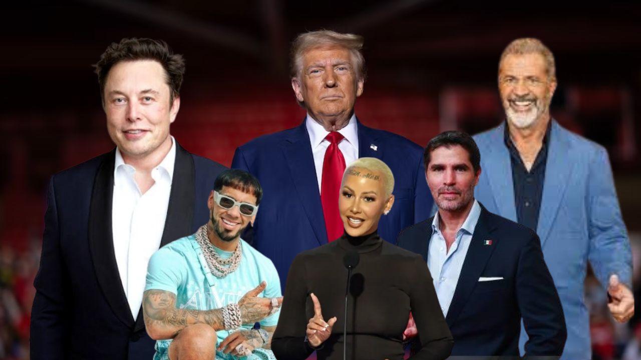 Imagen Principal de Nota: Famosos que apoyaron a Donald Trump en las elecciones presidenciales de Estados Unidos 2024
