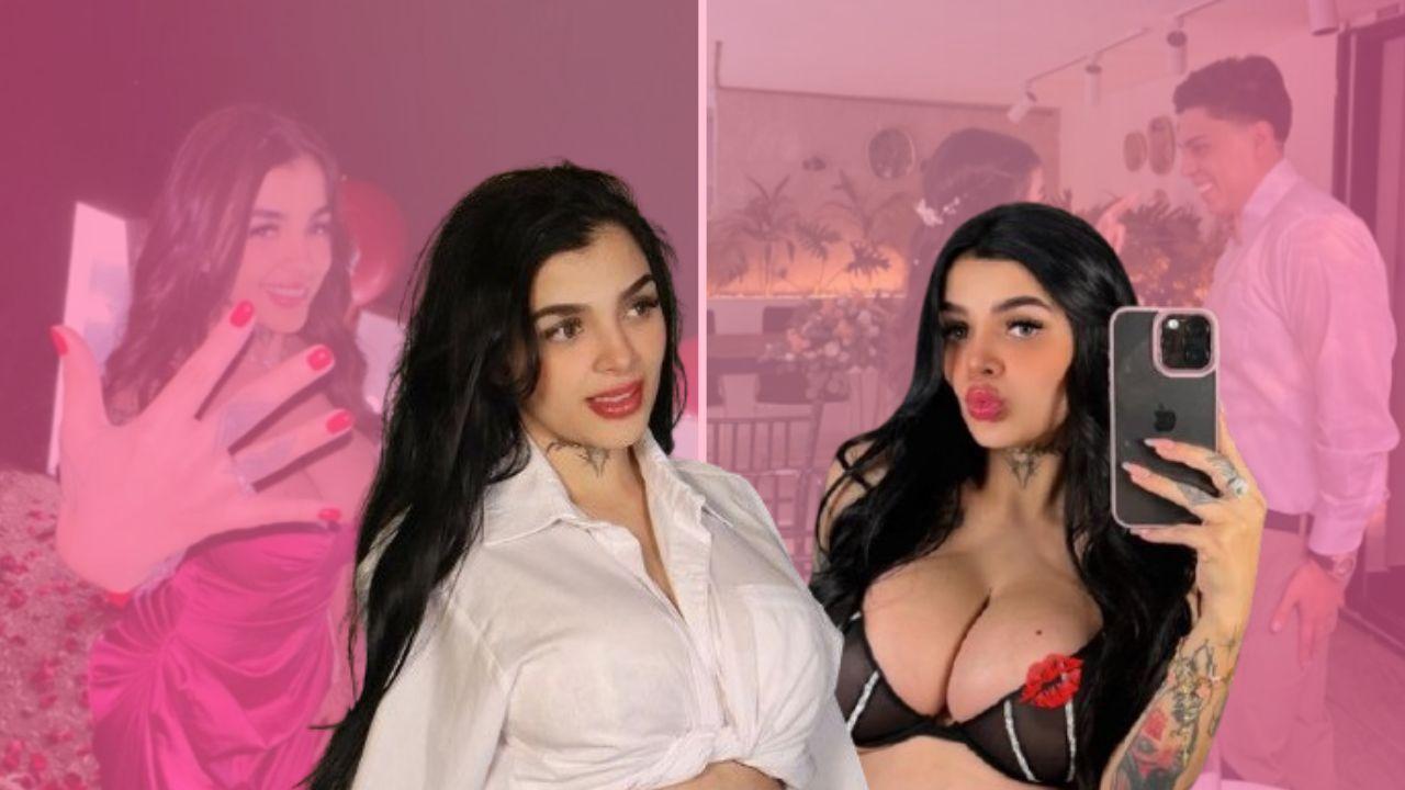 Imagen de Karely Ruiz revela que está casada y presenta al padre de su bebé