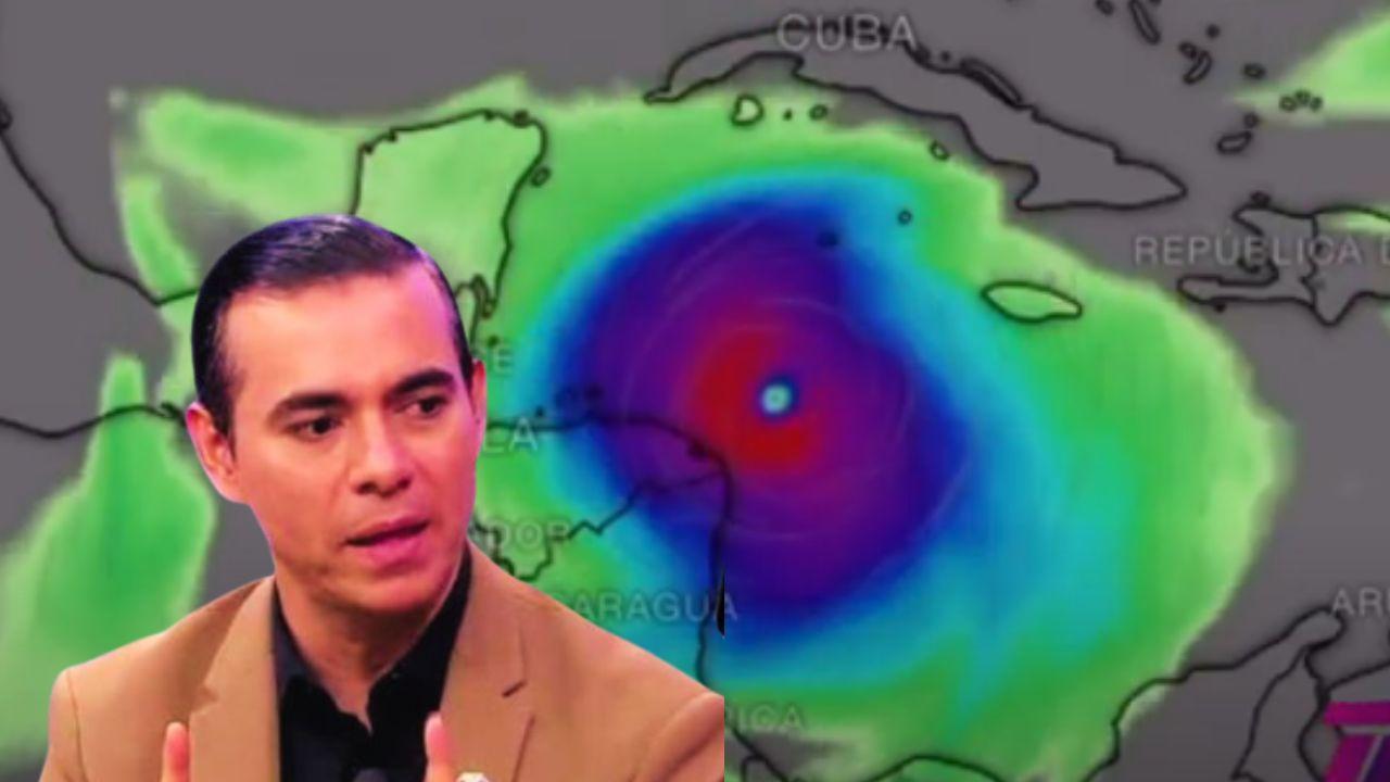 Imagen Principal de Nota: Alerta de lluvias intensas: César Quintanilla advierte sobre formación de depresión tropical en Honduras