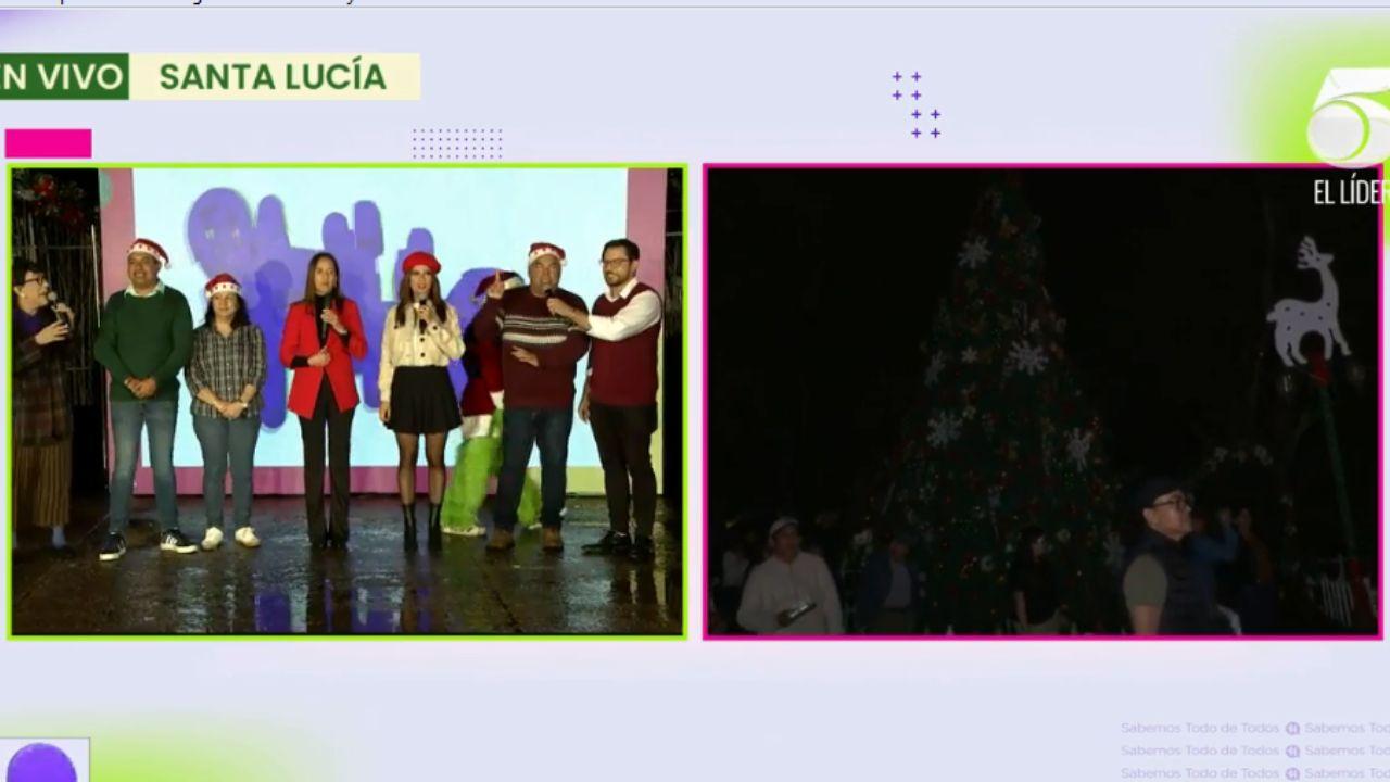 Imagen de Desde la encantadora Santa Lucia, llegó la navidad