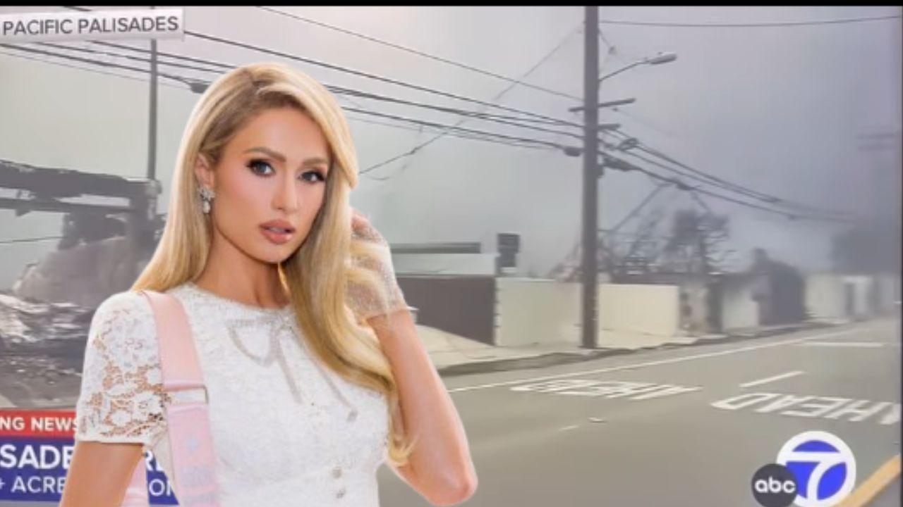 Imagen Principal de Nota: Paris Hilton devastada: su casa en Malibú sucumbe al incendio de Palisades