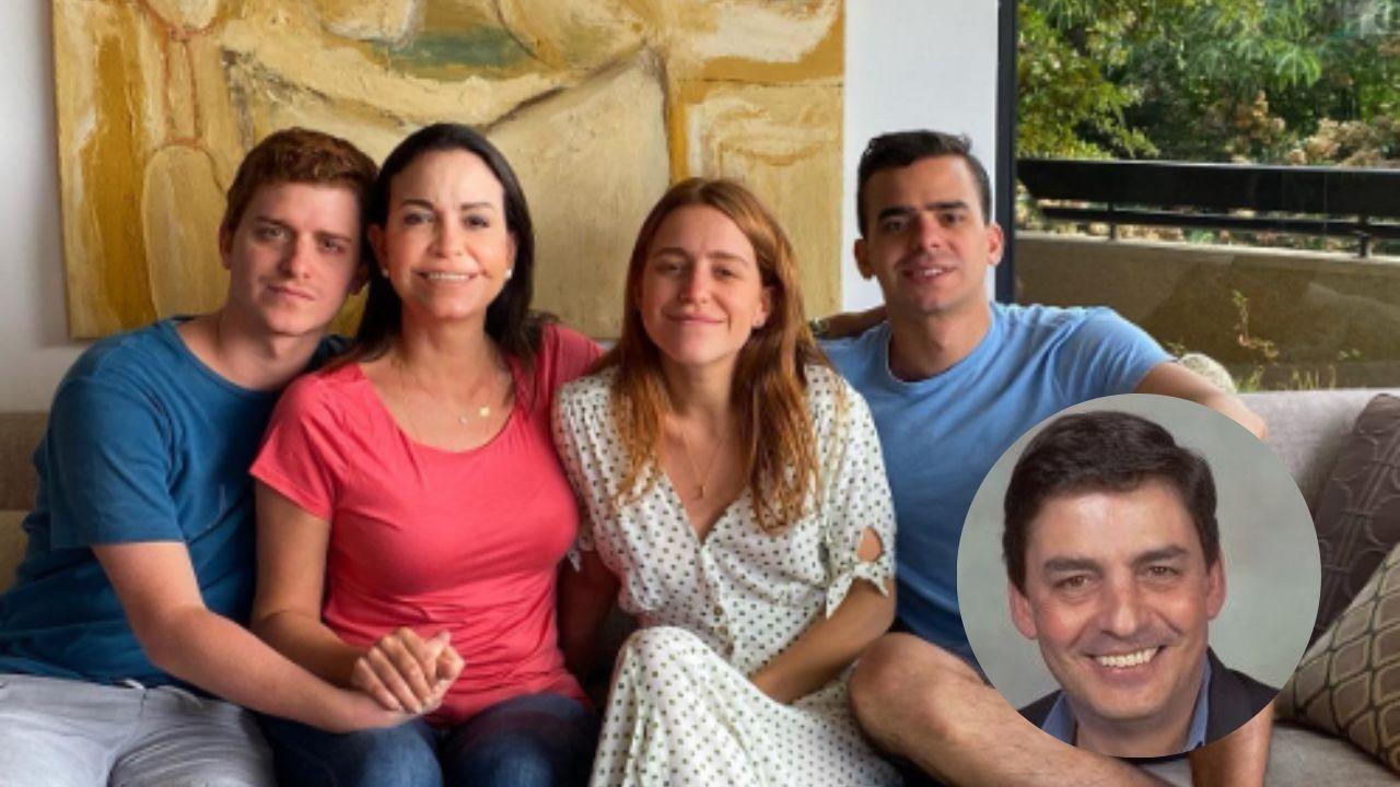 Imagen Principal de Nota: Ricardo Sosa Branger, esposo de María Corina Machado ¿A qué se dedica?