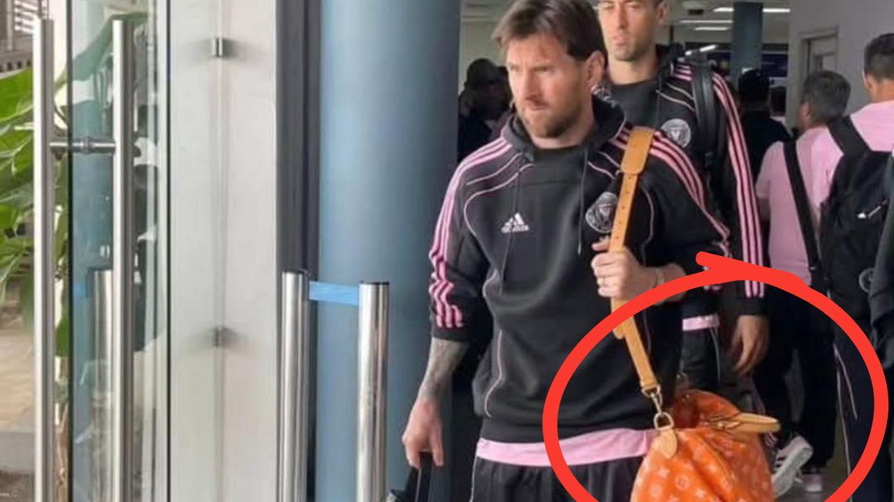 Imagen Principal de Nota: El lujoso bolso de un millón de dólares que Lionel Messi llevó a Honduras y por qué es tan exclusivo