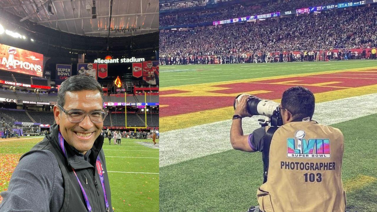 Imagen Principal de Nota: Exclusiva: fotógrafo hondureño en el Super Bowl nos relata su experiencia desde el Caesars Superdome