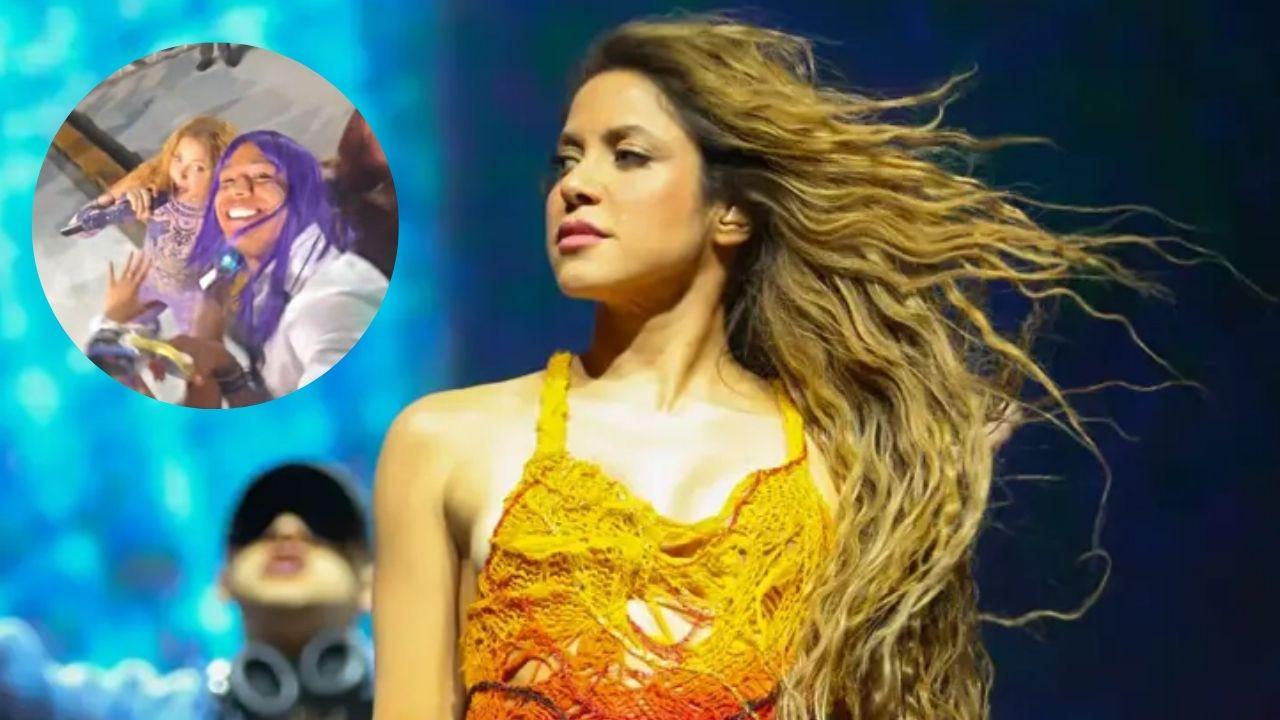 Imagen Principal de Nota: Fan entra en shock tras interactuar con Shakira en concierto y su reacción se vuelve viral