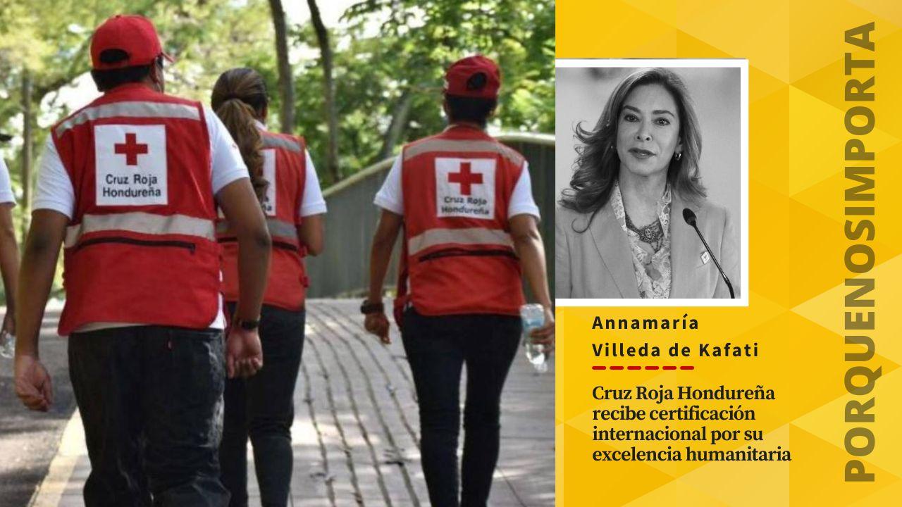 Imagen de Cruz Roja Hondureña recibe certificación por su excelencia humanitaria