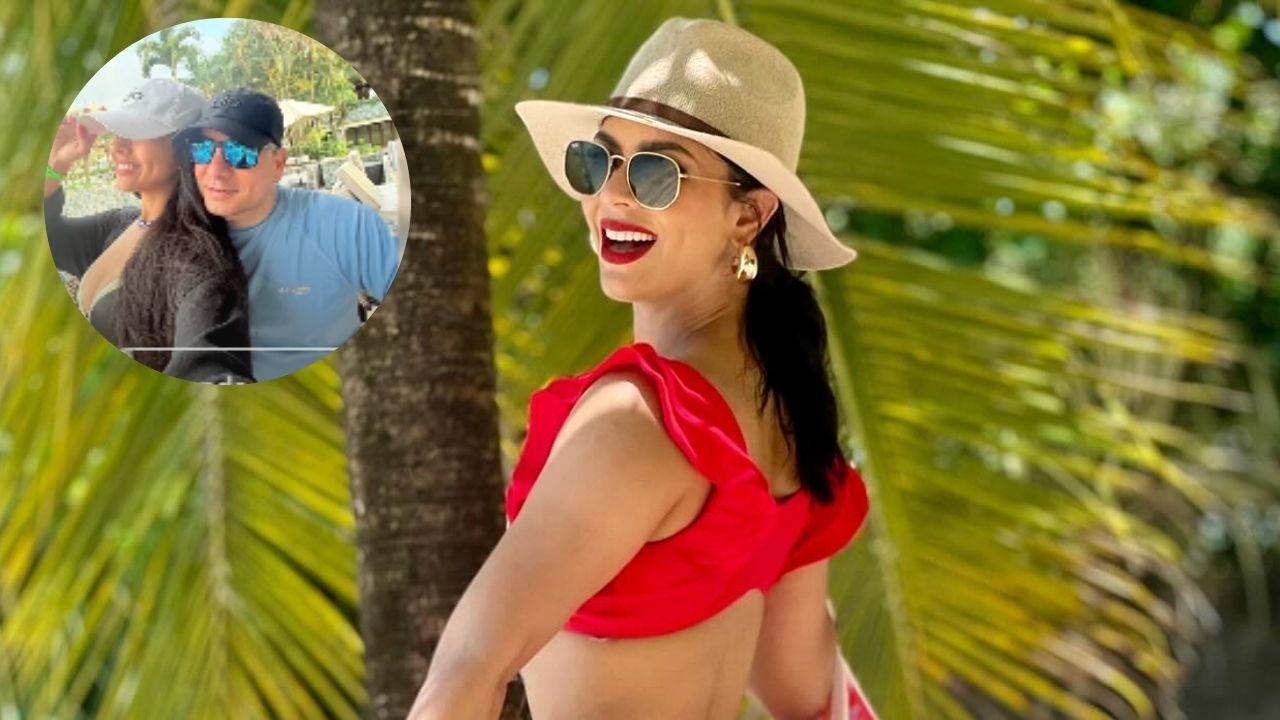 Imagen Principal de Nota: Loren Mercadal y su esposo disfrutan romántica escapada en playas de Honduras