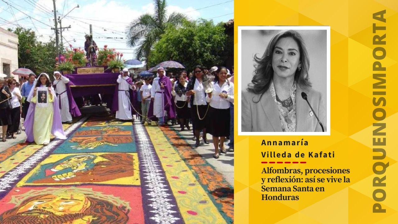 Imagen de Alfombras, procesiones y reflexión: así se vive la Semana Santa en Honduras