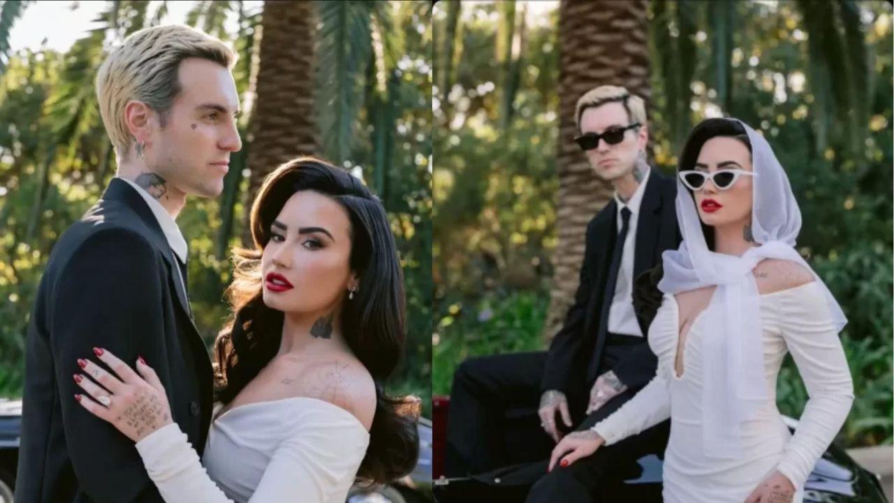 Imagen de Demi Lovato y Jordan 'Jutes' Lutes se dan el 'Sí, quiero' en íntima ceremonia