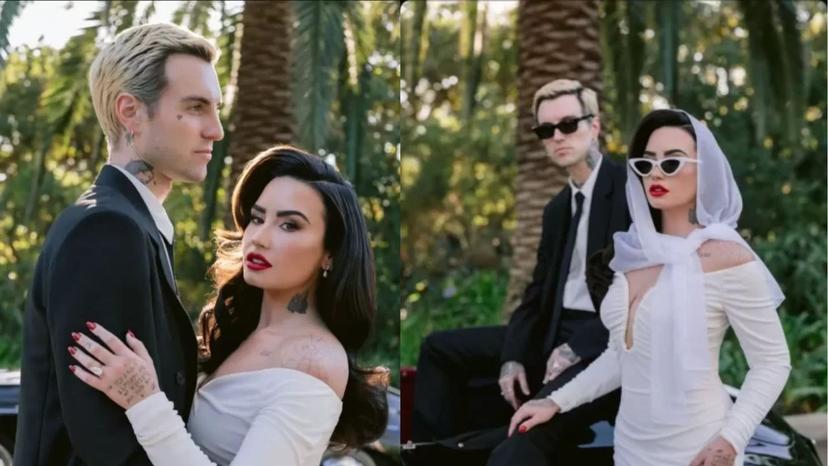 Demi Lovato y Jordan 'Jutes' Lutes se dan el 'Sí, quiero' en íntima ceremonia
