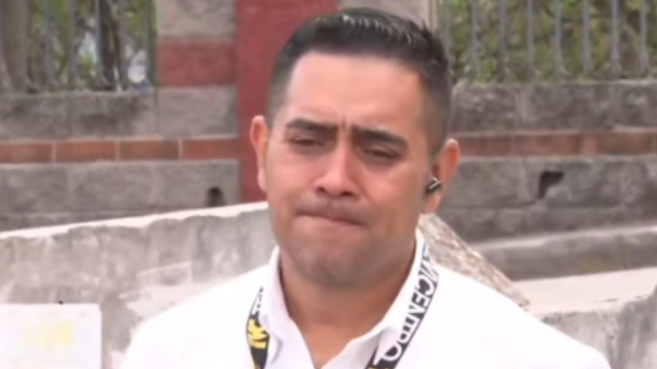 Imagen Principal de Nota: Periodista Adalid Hernández rompe en llanto tras ayudar a bebé con cardiopatía