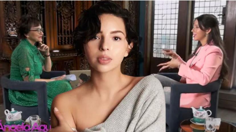 Ángela Aguilar revela como enfrenta las críticas a su relación con Nodal