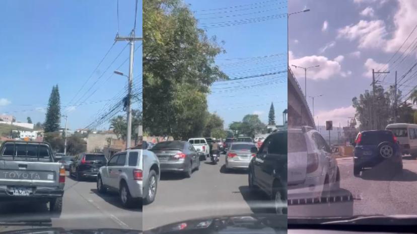 Caos vehicular en Tegucigalpa por asamblea de Libre: estas son las calles de alivio
