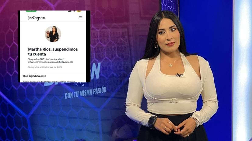 Suspenden cuenta de Instagram a Martha Ríos: ¿fue por usar ropa de 'mercado'?