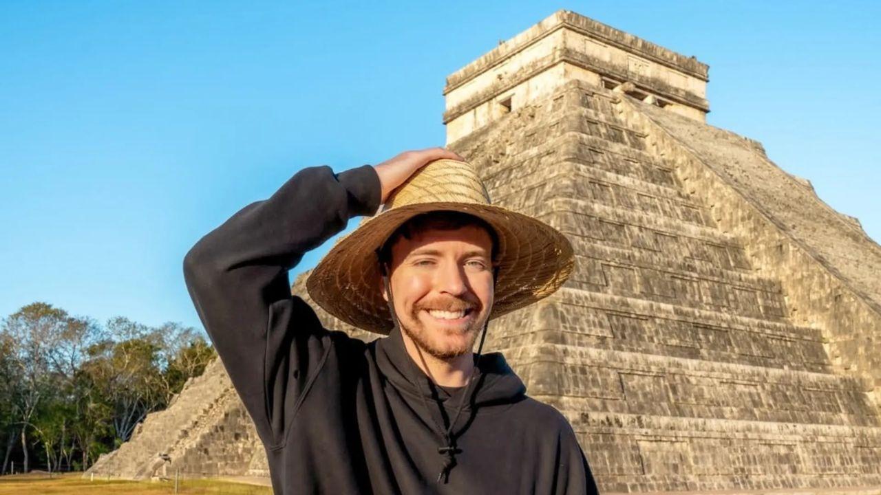 Imagen Principal de Nota: Mr Beast causa polémica en México por grabar en zonas arqueológicas restringidas