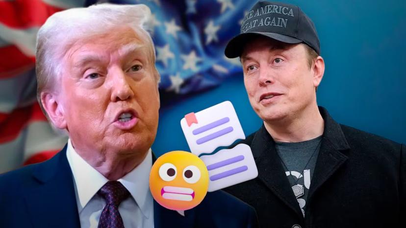 ¡Choque de titanes! Elon Musk y Donald Trump se enfrentan en una guerra digital